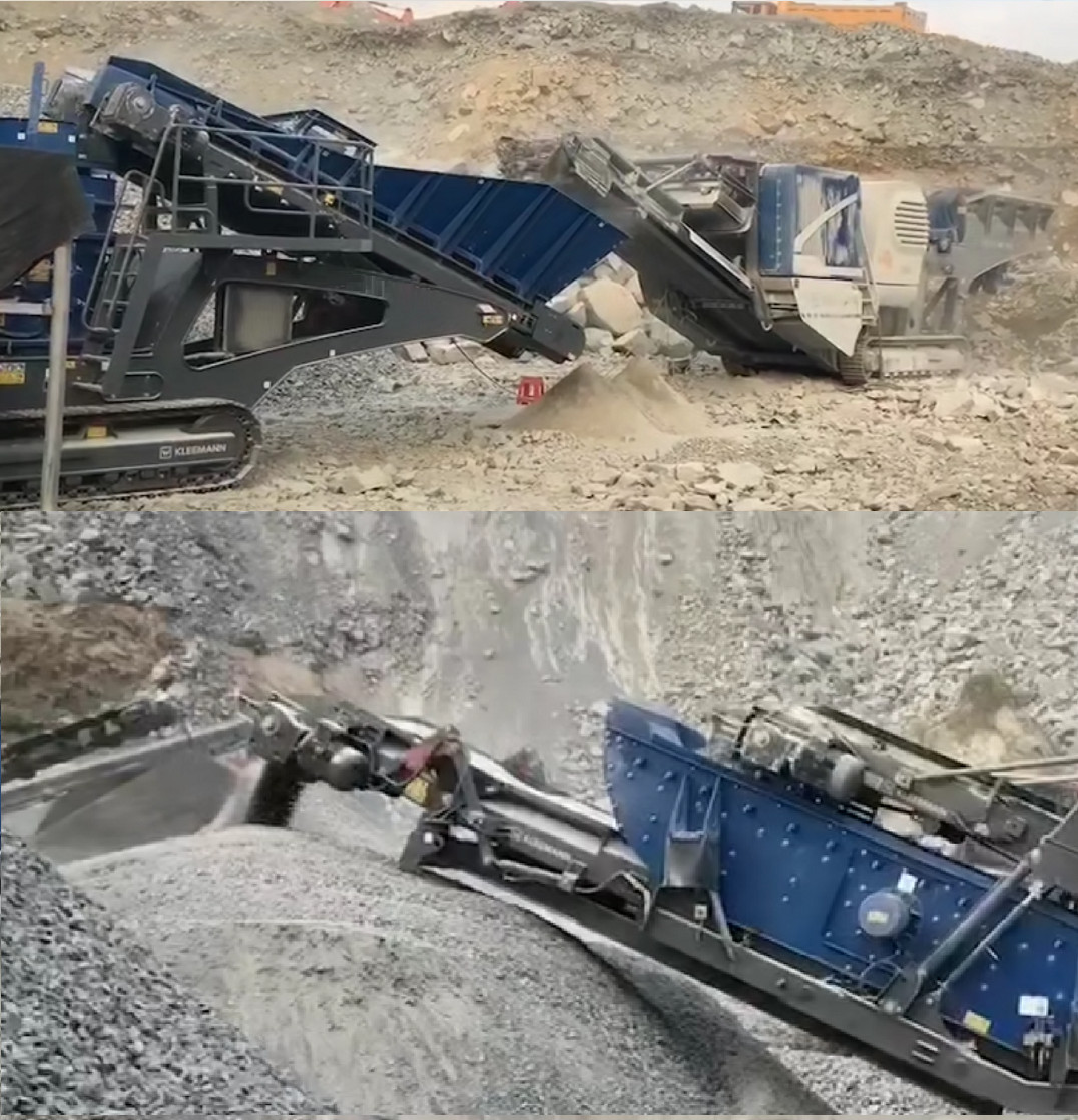 Latest company case about Mobile crushing plant,