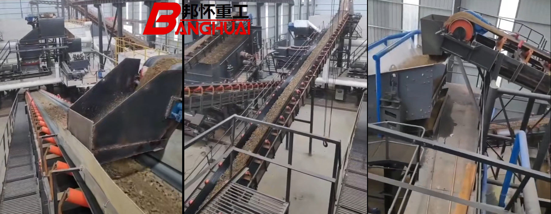Latest company case about 200t / h Korean closed workshop crushing production line