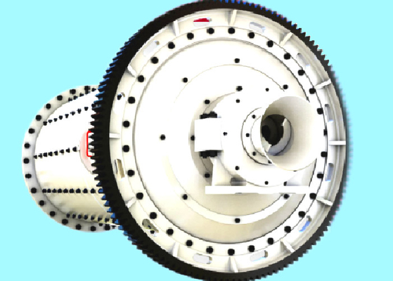 Marble 2400x4500 Ore Ball Mill 30t Dry Grinding Mill   320kw