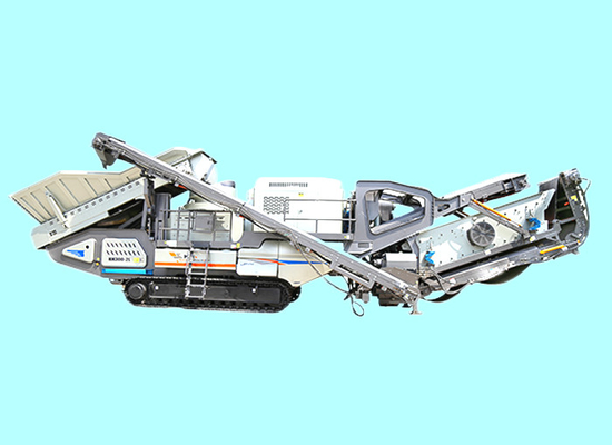 LD-DB7580 110t/H Crawler Mobile Stone Crusher 420mm Feeding Mobile crusher, portable crushing plant