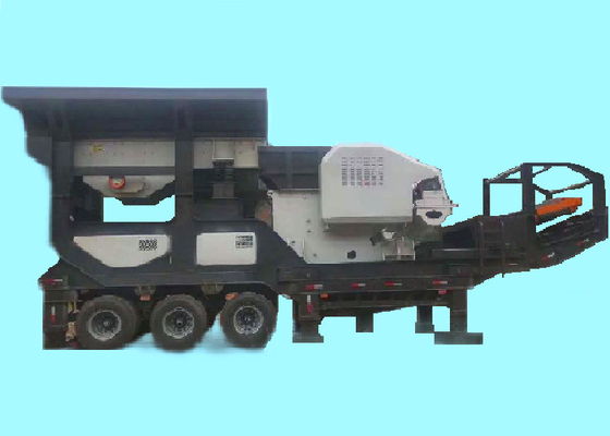 Infrastructure Mobile Crawler Crusher 300t/H 100mm Feeding