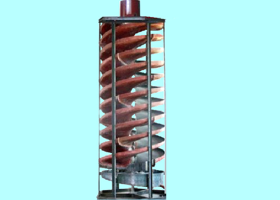 Copper Ore Spiral Chute Centrifugal Gold Separator With 720mm Pitch