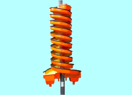 540mm Pitch Centrifugal Gold Concentrator Spiral Chute Concentrator 5LL-1500