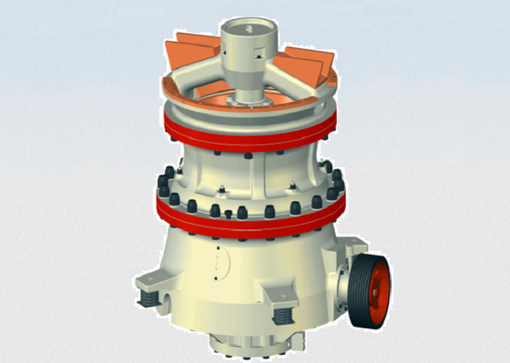 Gp300s4 horizontal bar hydraulic series cone crusher, pebble and granite crusher, stone crushing expert factory