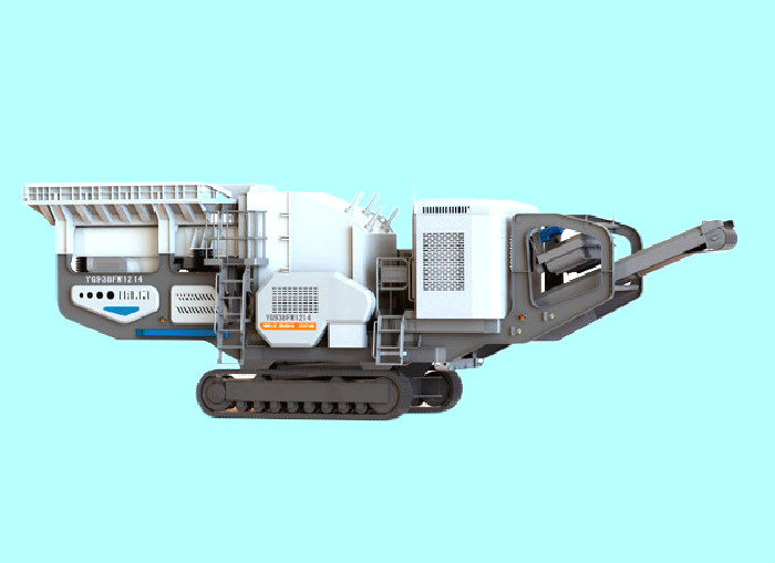 LD-DB9096   500mm Feeding Crawler Mobile Crusher 120t/H For Roads Buildings  Mobile crusher, portable crushing plant