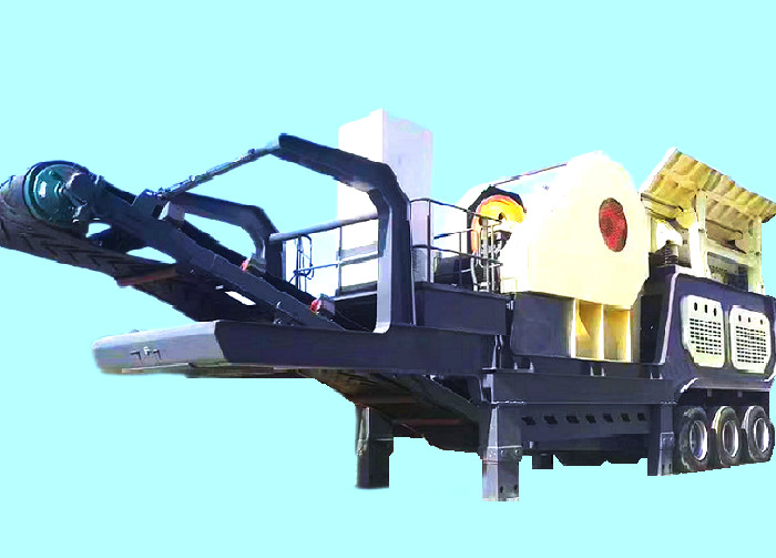 YG76042     Mines Garbage 350t/H Crawler Mobile Crushing Station 15kw  Mobile crusher, portable crushing plant