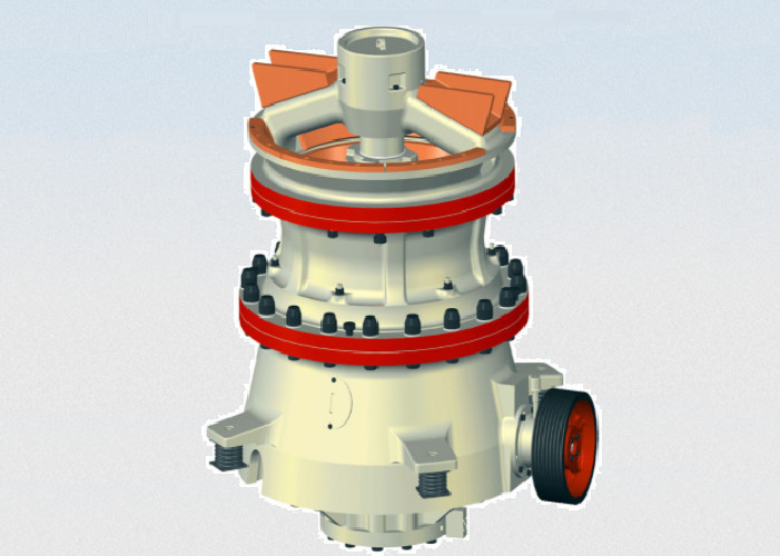 Gp300s4 horizontal bar hydraulic series cone crusher, pebble and granite crusher, stone crushing expert factory